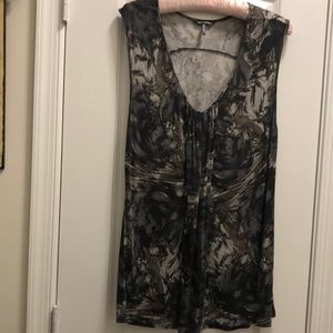 daisy fuentes cute multicolor top.